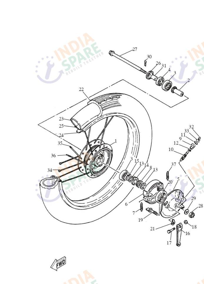 FRONT WHEEL